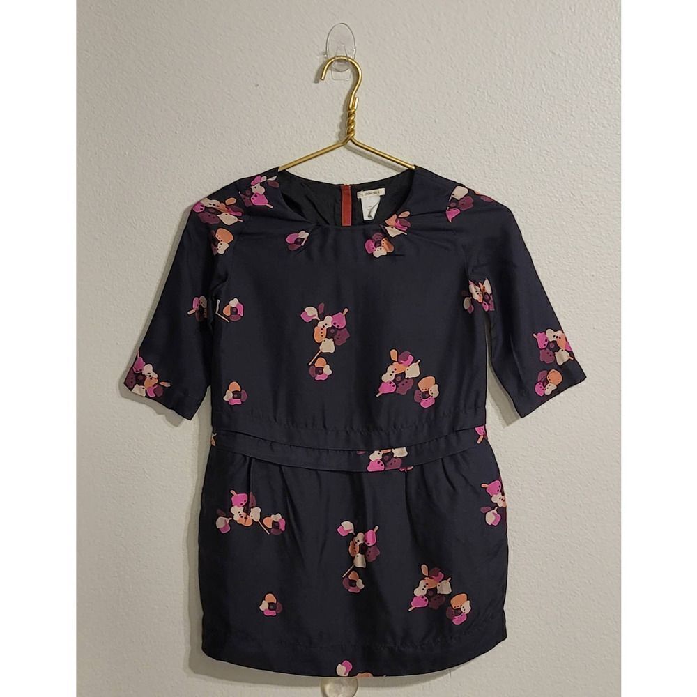 J.Crew-Crewcuts Girls Silk Floral Blouse Sz 8